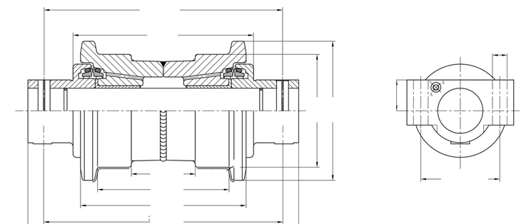 ลูกกลิ้งแทร็ก DH220