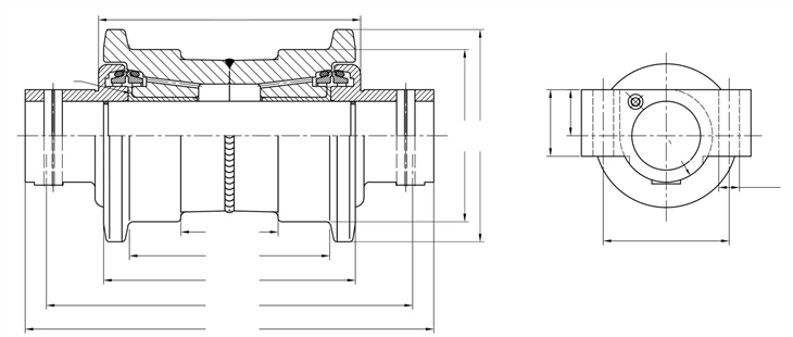 ลูกกลิ้งติดตาม EC220D